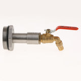 4xStainless Steel Ton Barrel Replacement Outlet Tap Faucet for Oil Water
