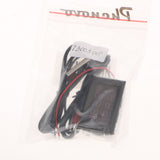Maxbell DC 4-28V Dual Display Digital Thermometer NTC Metal Probe Red Blue Display