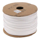 Maxbell Maxbell 1 Roll Inner Dia. 2.5mm Wire Marking Machine PVC Pipe Sleeve Cable Marker White Color 1mm2