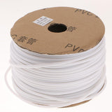 Maxbell 1 Roll Inner Dia. 3mm Wire Marking Machine PVC Pipe Sleeve Cable Marker White Color 1.5mm2 - Aladdin Shoppers