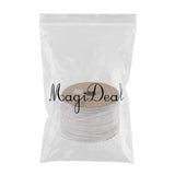 Maxbell Maxbell 1 Roll Inner Dia. 3mm Wire Marking Machine PVC Pipe Sleeve Cable Marker White Color 1.5mm2