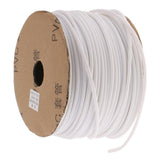 Maxbell 1 Roll Inner Dia. 3mm Wire Marking Machine PVC Pipe Sleeve Cable Marker White Color 1.5mm2 - Aladdin Shoppers
