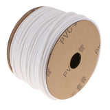 Maxbell 1 Roll Inner Dia. 3.5mm Wire Marking Machine PVC Pipe Sleeve Cable Marker White Color 2.5mm2 - Aladdin Shoppers