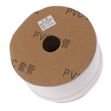 Maxbell 1 Roll Inner Dia. 3.5mm Wire Marking Machine PVC Pipe Sleeve Cable Marker White Color 2.5mm2 - Aladdin Shoppers