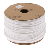 Maxbell 1 Roll Inner Dia. 3.5mm Wire Marking Machine PVC Pipe Sleeve Cable Marker White Color 2.5mm2 - Aladdin Shoppers