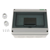 Maxbell 5 / 8 Ways Plastic Distribution Box for Circuit Breaker Indoor On the Wall 8WAYS