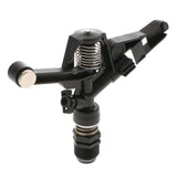 1/6 Plastic Rocker Sprinkler (external Teeth)Plastic Garden Hose Nozzle Set, High Pressure Water Adjustable Head Grip - Aladdin Shoppers