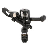 1/6 Plastic Rocker Sprinkler (external Teeth)Plastic Garden Hose Nozzle Set, High Pressure Water Adjustable Head Grip - Aladdin Shoppers