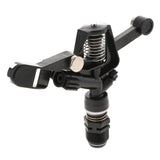 1/6 Plastic Rocker Sprinkler (external Teeth)Plastic Garden Hose Nozzle Set, High Pressure Water Adjustable Head Grip - Aladdin Shoppers