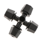 Cross Garden Sprinkler, All-dimensional Rotating Lawn Atomizing Sprinkler Nozzle, Adjustable Irrigation Watering System - Aladdin Shoppers