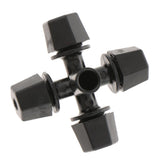 Cross Garden Sprinkler, All-dimensional Rotating Lawn Atomizing Sprinkler Nozzle, Adjustable Irrigation Watering System - Aladdin Shoppers