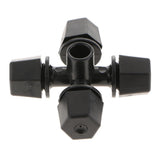 Cross Garden Sprinkler, All-dimensional Rotating Lawn Atomizing Sprinkler Nozzle, Adjustable Irrigation Watering System - Aladdin Shoppers