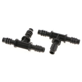 Micro Irrigation Pipe Hose Garden Water +10 Pcs Tee Connectors Drip - Aladdin Shoppers