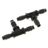 Micro Irrigation Pipe Hose Garden Water +10 Pcs Tee Connectors Drip - Aladdin Shoppers
