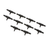 10x Micro Drip Irrigation System L8/11 And R4/7 Dripper Tee Pipe Barb Hose - Aladdin Shoppers