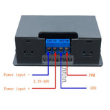 Maxbell Adjustable Signal Generator, 1Hz-150KHz PWM Pulse Frequency DC 3.3V-30V 5-30mA LCD Display Module - Aladdin Shoppers