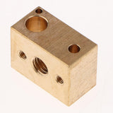 2pcs Brass Heater Block Copper Hotend V6 Nozzles Extruder 3D Printer Parts