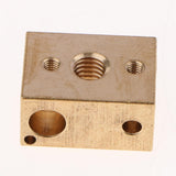 2pcs Brass Heater Block Copper Hotend V6 Nozzles Extruder 3D Printer Parts