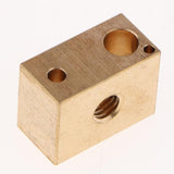 2pcs Brass Heater Block Copper Hotend V6 Nozzles Extruder 3D Printer Parts