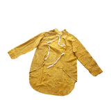 Maxbell Maxbell Leather Welding Jackets 100CM Length Long Welding Apron, Flame Resistant Welder Clothes Coat with Sleeves, Wear-resistant Anti-scald Welding Cape