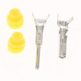 Maxbell 3 Kit 3Pin Way 16 AWG Waterproof Connector Wire 1.5mm Series Terminal Connector Black - Aladdin Shoppers