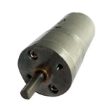 Maxbell Double Shaft Worm Gear Motor DC 12V 320RPM High Torque Speed Reduction Motor with Metal Gearbox - Aladdin Shoppers