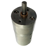 Maxbell Double Shaft Worm Gear Motor DC 12V 320RPM High Torque Speed Reduction Motor with Metal Gearbox - Aladdin Shoppers