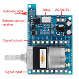 Maxbell Maxbell 9V Infrared Remote Control Volume Control Board Pre AMP Motor Potentiometer
