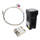 5xDigital PID REX-C100 Temperature Controller+max.40A SSR K Thermocouple Set