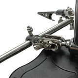 Maxbell Helping Hands Magnifier Glass Stand with LED Perfect for Soldering,Crafting - Aladdin Shoppers