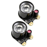 Maxbell 2PCS Infrared LED Light-sensing Board Camera Module for Raspberry Pi Night Vision RPi Camera (E)/(F) (1W high-power 850 IR) - Aladdin Shoppers