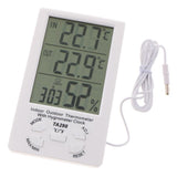 Digital Hygrometer Thermometer Humidity Temperature Monitor Portable Indoor Outdoor with ℃/℉ switch, MIN/MAX Records For Home, Office, etc. - Aladdin Shoppers