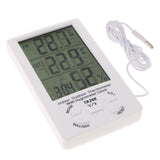 Digital Hygrometer Thermometer Humidity Temperature Monitor Portable Indoor Outdoor with ℃/℉ switch, MIN/MAX Records For Home, Office, etc. - Aladdin Shoppers