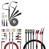 Maxbell P1260D Multimeter Test Lead Oscilloscope Test Probe Kit, BNC Male to Male, Alligator Clip, Mini Grabber - Aladdin Shoppers