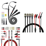 Maxbell P1260D Multimeter Test Lead Oscilloscope Test Probe Kit, BNC Male to Male, Alligator Clip, Mini Grabber - Aladdin Shoppers