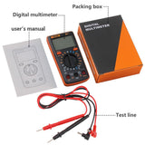 ANENG Handheld Digital Clamp Meter Multimeter Tester DMM AC/DC Volt Orange - Aladdin Shoppers