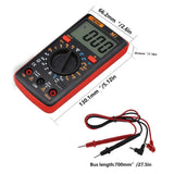 ANENG M1 Handheld Digital Clamp Meter Multimeter Tester DMM AC/DC Volt Red - Aladdin Shoppers