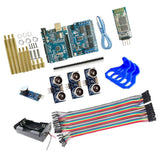Arduino BT Control Starter Kit with Ultrasonic Distance Measuring Sensor Compatible with Arduino R3 - Aladdin Shoppers