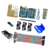 Arduino BT Control Starter Kit with Ultrasonic Distance Measuring Sensor Compatible with Arduino R3 - Aladdin Shoppers