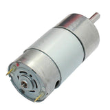 DC 12V 180RPM Gear Motor High Torque Electric Micro Speed Reduction Geared Motor Centric Output Shaft Gearbox - Aladdin Shoppers