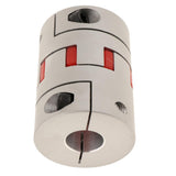 CNC Flexible Jaw Spider Plum Coupling Shaft Coupler D 64mm L90mm