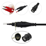 Coaxial Cable BNC Male to Dual Banana Plug Test Lead for Oscilloscope, PVC RG58 Coaxial Cable P1205, 1PCS~