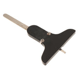 Stainless Steel Industrial Grade Tire Monitor Ruler Tire Depth Test Gauge