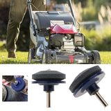 Maxbell 6xRotary Lawnmower Blade Sharpener Blade Grinder for Power Drill Hand Drill