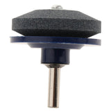 Maxbell 4xRotary Lawnmower Blade Sharpener Blade Grinder for Power Drill Hand Drill