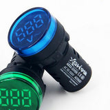 Maxbell AC Voltage Digital LED Display Voltmeter AC 50-500V Voltage Meter Monitor Volt Detetor Blue - Aladdin Shoppers