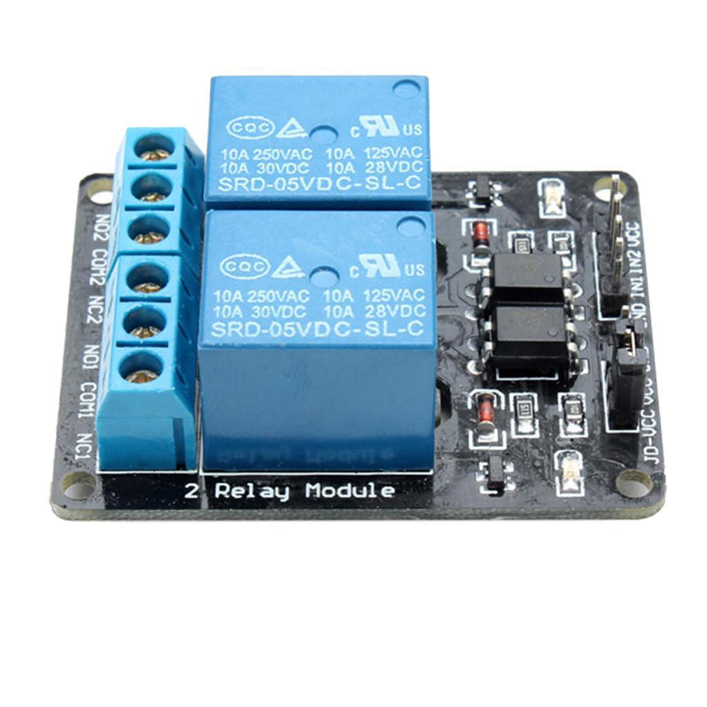 ⚡️Buy Maxbell Maxbell 5V Relay Module with Optocoupler 2 Channel Relay ...