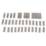 Maxbell 32pcs 1.005-50mm 0 Grade Micrometer Inspection Block Gauge Steel Blocks Set - Aladdin Shoppers