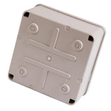 Maxbell Waterproof Dustproof IP66 ABS Plastic Junction Box Universal Electric Project Enclosure Pale Gray 3.9 x 3.9 x 2 inch(100 x 100 x 50 mm) - Aladdin Shoppers