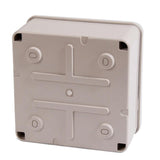 Maxbell Waterproof Dustproof IP66 ABS Plastic Junction Box Universal Electric Project Enclosure Pale Gray 3.9 x 3.9 x 2 inch(100 x 100 x 50 mm) - Aladdin Shoppers